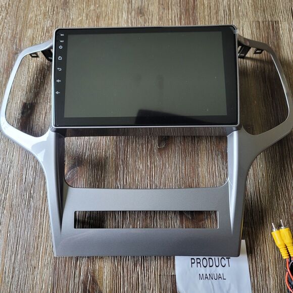 APPLE CARPLAY FOR 2008-2013 JEEP GRAND CHEROKEE ANDROID 12 CAR RADIO STEREO GPS - Picture 1 of 7